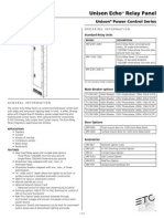 7123L1000 Echo Relay Panel Datasheet RevD