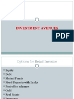 Investment Avenues