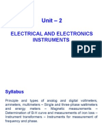 Unit 2 Electrical Instrument