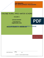 WORLD VISION MALAWI-Design Report For Chilenje Piped Water Scheme 14