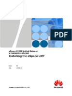 ESpace U1980 Unified Gateway V100R001C01SPC600 Software Installation Guide 06