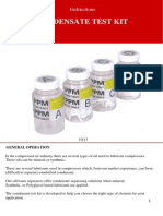 Condensate Test Kit: Instructions