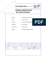 Technical Specification of 6 6kV Capacitor Bank-1