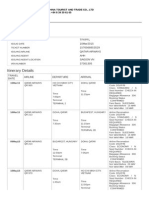 Electronic Ticket Receipt, March 15 For VO TRUNG KIEN MR