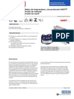 Trasmisor Digital de Temperatura Con Protocolo Hart