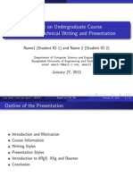 Presentation Sample Cse 300