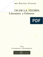 Desafios de La Teoría. Literatura y Géneros. Capitulo IV. Teoría Del Ensayo