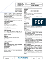 AVC63-7 Voltage Regulator - Instructions - 9302800991-B - March 2012 - BASLER ELECTRIC PDF