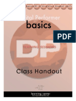 Digital Performer Basics