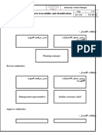 Products Traceability and Identification Procedure