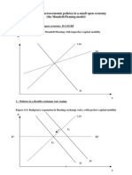 Chapter 4: Macroeconomic Policies in A Small Open Economy (The Mundell-Fleming Model)