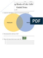 Cell Lecture Guided Notes