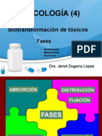 Toxicología (4) - Biotransformación de Tóxicos