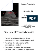 Chemical Thermodynamics: Lecture Presentation