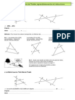 3eme Mathematiques Thales PDF