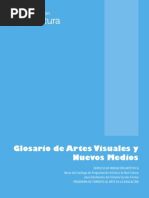 Glosario Artes Visuales y Nuevos Medios