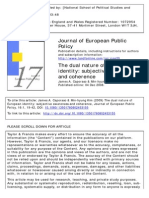 The Dual Nature of European Identity