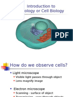 Introduction To Cytology or Cell Biology