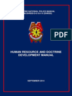 Human Resource and Doctrine Manual Development - Septermber 2014