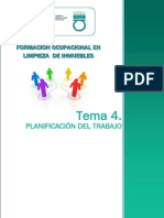 Tema 4 - Planificación Del La Limpieza