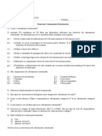 Exercicio Cabeamento Estruturado I - Tecnologo PDF