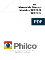 Philco TPF 2922 Manual de Serviço