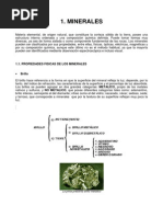 Minerales y Rocas