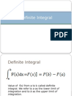 Definite Integral