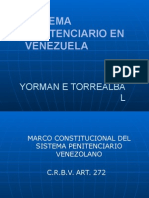 Sistema Penitenciario en Venezuela