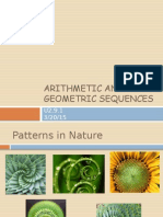 Arithmetic and Geometric Sequences