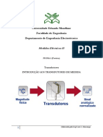 Ficha 1 - Introdução Aos Transdutores de Medida