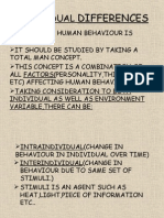 Individual Differences