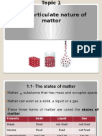 Chemistry Particulate Nature of Matter