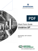 Unidrive SP Short Form Guide