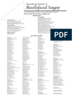 Intrnational Journal Oral Maxillofacial Surgery