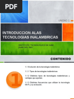 Tecnologias Inalambricas