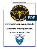 Curso Aff - Paraquedismo