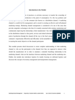 Module-Marketing Channel Management PDF