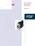 Electro-Hydraulic Actuator Type PVEP / PVEP-F Tech