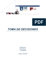 Toma de Decisiones