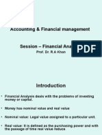 Accounting & Financial Management: Prof. Dr. R.A Khan