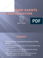 The 4 Major Agents of Socialization