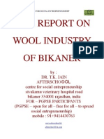 Wool Industry of Bikaner