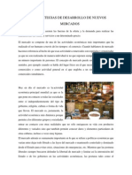 Estrategia de Desarrollo de Nuevos Mercados PDF