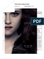 Twilight Poster Analysis