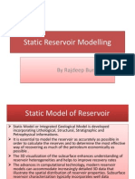 Static Reservoir Modelling