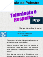 Tolerancia e Respeito