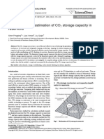 Methodology For Estimation of CO Storage Capacity in Reservoirs