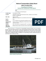 Grounding and Sinking of Commercial Fishing Vessel Pacific Queen