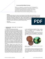 Incremental Bulk Metal Forming